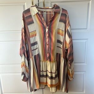 Free People Tunic Blouse